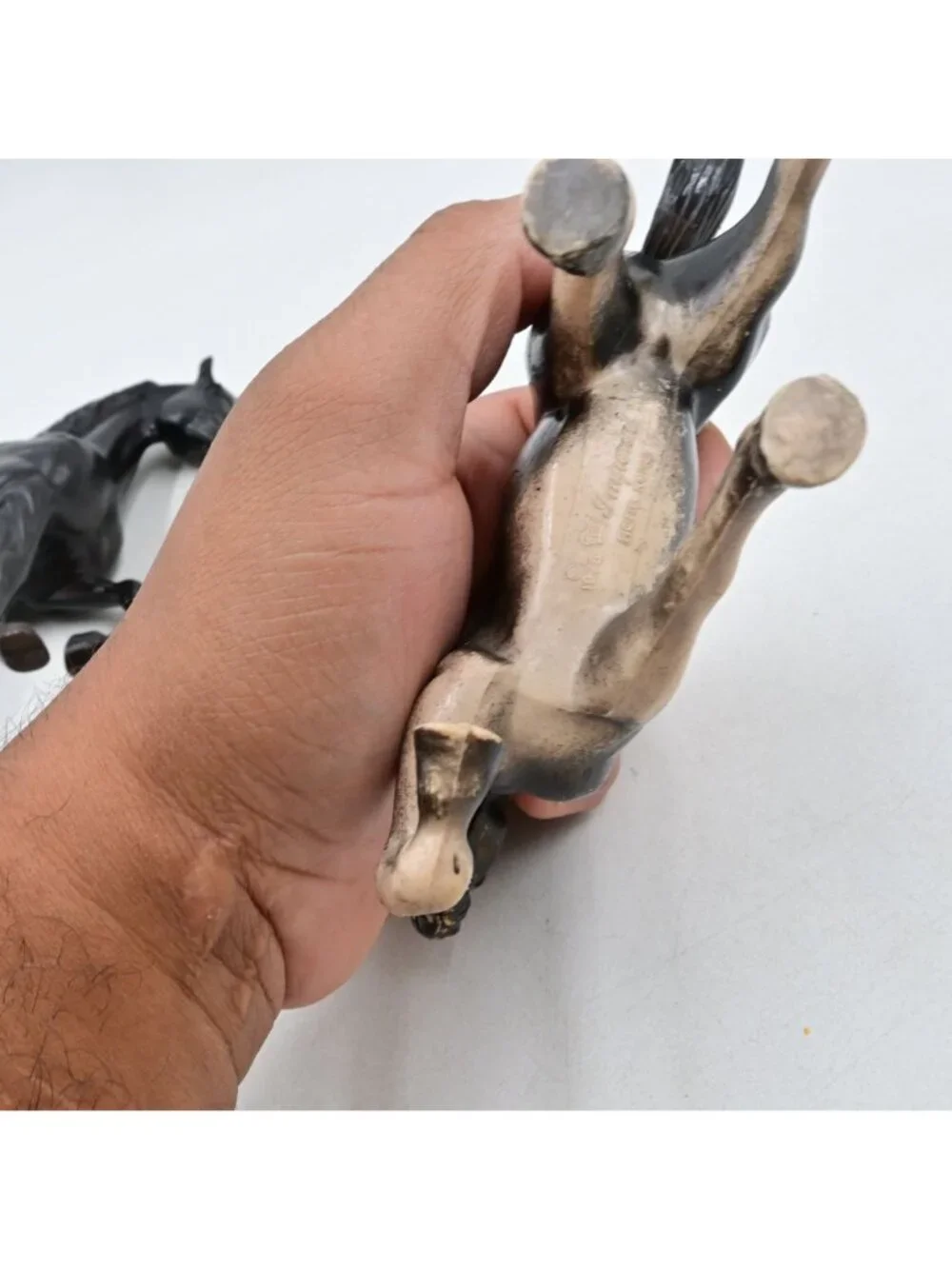 Breyer Horse Black Thoroughbred Mare & Imperial Foal Vintage 1970s/80s Toys